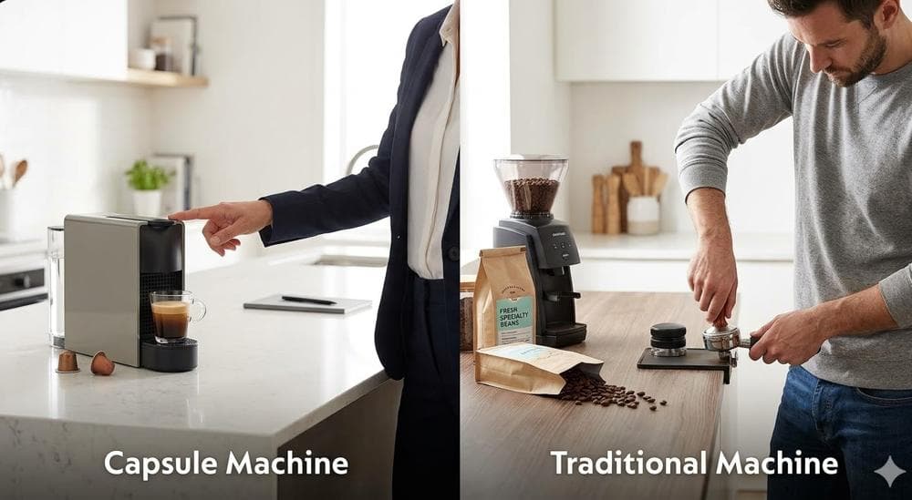 Capsule vs Traditional Espresso: The 2026 Guide